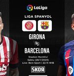 Hasil Girona vs Barcelona: Menang 1-0, Blaugrana Lebarkan Jarak di Puncak Klasemen