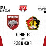Hasil Borneo FC vs Persik: Kalahkan Macan Putih, Pesut Etam Geser Bali United