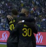 VIDEO: Aksi Mbappe, Messi, dan Neymar di Laga PSG Kontra Riyadh All Star
