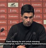 VIDEO: Komentar Mikel Arteta setelah Arsenal Gugur di Piala FA