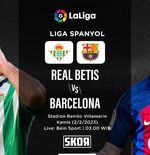 Prediksi dan Link Live Streaming Real Betis vs Barcelona di Liga Spanyol 2022-2023