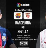 Prediksi dan Link Live Streaming Barcelona vs Sevilla di Liga Spanyol 2022-2023