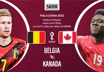 Hasil Belgia vs Kanada di Piala Dunia 2022: Michy Batshuayi Tentukan Kemenangan Red Devils