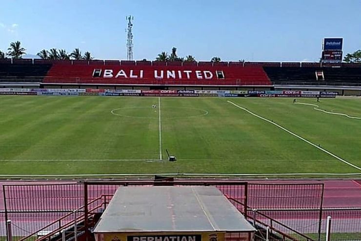 Sambut Piala AFC 2022, Bali United Poles Rumput Stadion Kapten I Wayan Dipta