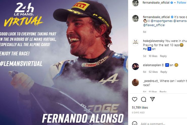 Berlabel Pembalap F1 Tertua, Fernando Alonso Beri Jawaban Mengejutkan