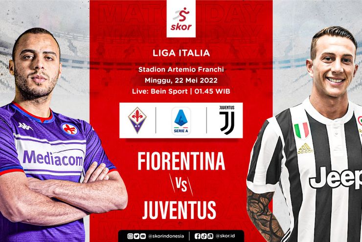 Prediksi Fiorentina vs Juventus: La Viola Ingin Tiket Eropa, Si Nyonya Tua Santai