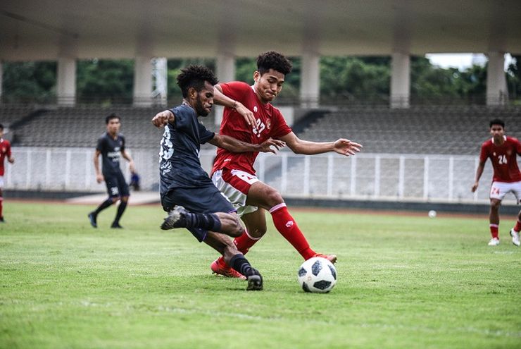 Persita Tangerang Ditahan Timnas U-19 Indonesia