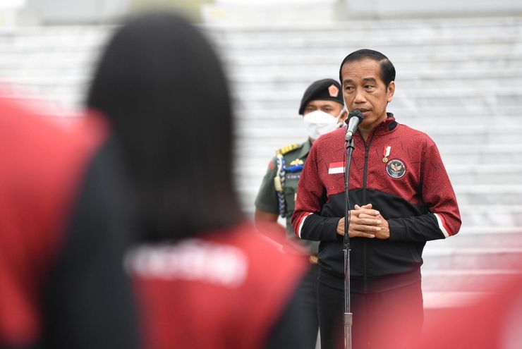 Sempat Tertunda, Presiden Jokowi Akhirnya Serahkan Bonus SEA Games 2021