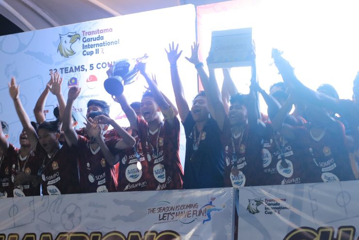 ASIOP Sapu Bersih Gelar Juara Transtama Garuda International Cup II