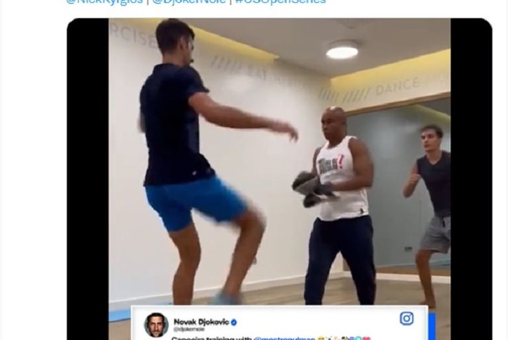 VIDEO: Novak Djokovic Pamer Latihan Capoeira, Nick Kyrgios Pun Keder