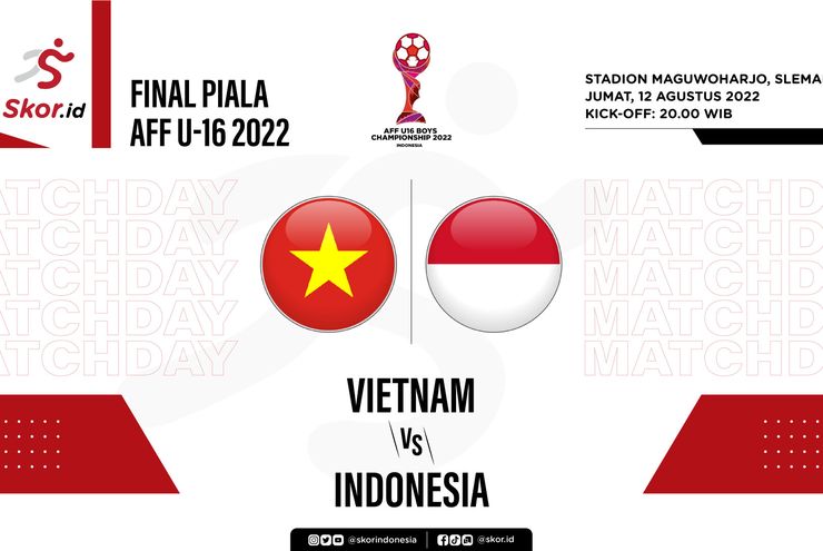 Skormeter: Rating Pemain dan MoTM Timnas U-16 Indonesia vs Vietnam di Final Piala AFF U-16 2022