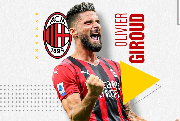 Olivier Giroud Terancam Absen di Laga Pertama AC Milan Musim Ini