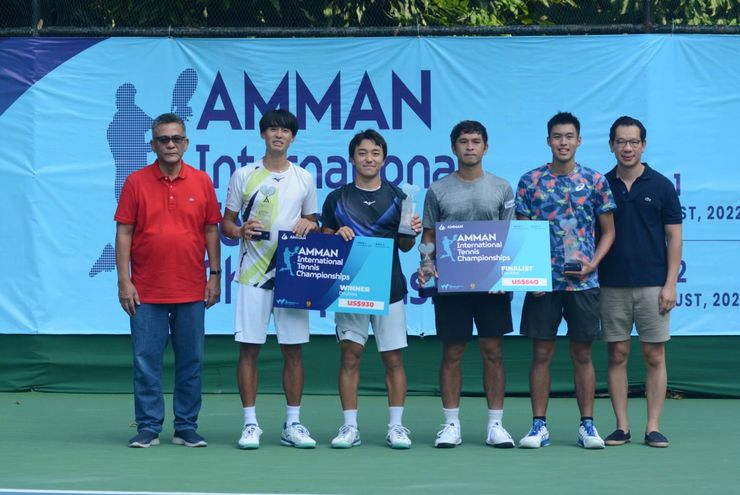 Christopher Rungkat/Nathan Barki Jadi Runner Up AMMAN International Tennis Championships 2022