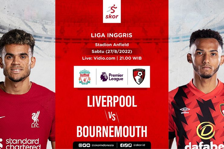 Hasil Liverpool vs Bournemouth: The Reds Mengamuk, Menang 9-0