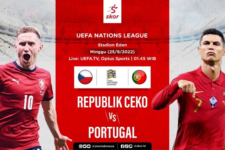 Prediksi Republik Ceko vs Portugal: Kans A Selecao Finis Teratas 