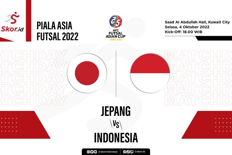 Hasil Piala Asia Futsal 2022: Sempat Ungguli Jepang, Timnas Futsal Indonesia Gagal ke Semifinal