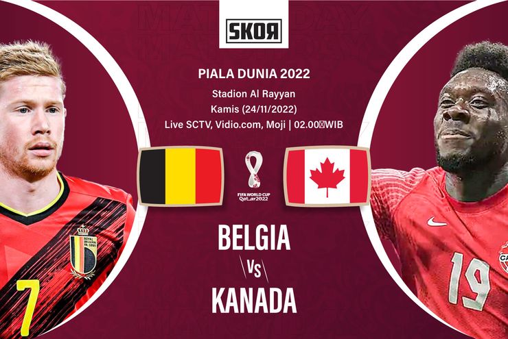 Hasil Belgia vs Kanada di Piala Dunia 2022: Michy Batshuayi Tentukan Kemenangan Red Devils