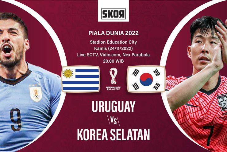 Piala Dunia 2022: 5 Fakta Menarik Uruguay vs Korea Selatan