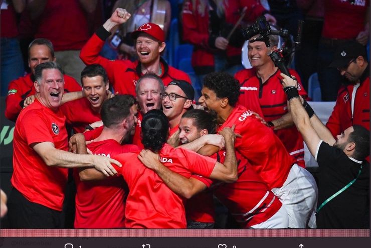 Singkirkan Italia, Kanada Melaju ke Final Davis Cup 2022