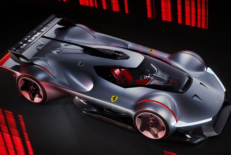 Ferrari Vision Gran Turismo Resmi Rilis, Mesinnya V6 Twin-Turbo