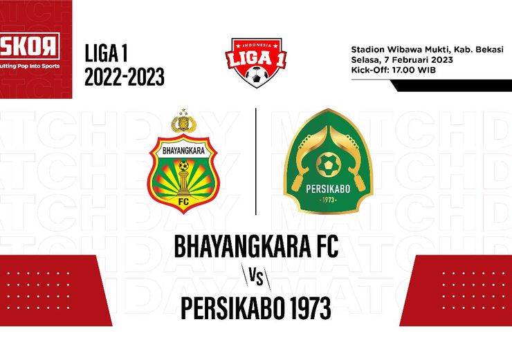 Prediksi dan Link Live Streaming Bhayangkara FC vs Persikabo di Liga 1 2022-2023