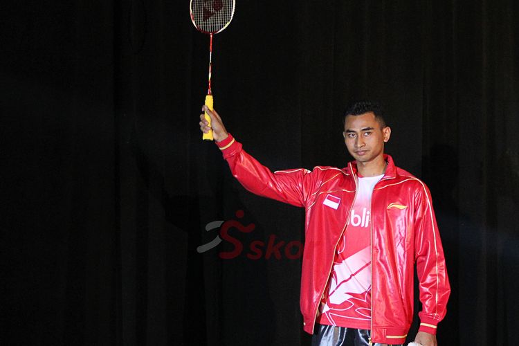 Tommy Sugiarto, pebulu tangkis tunggal putra Indonesia yang saat ini masuk dalam 30 besar dunia.