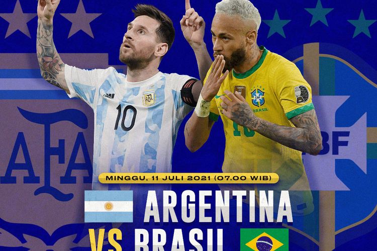 Jadwal argentina vs brasil