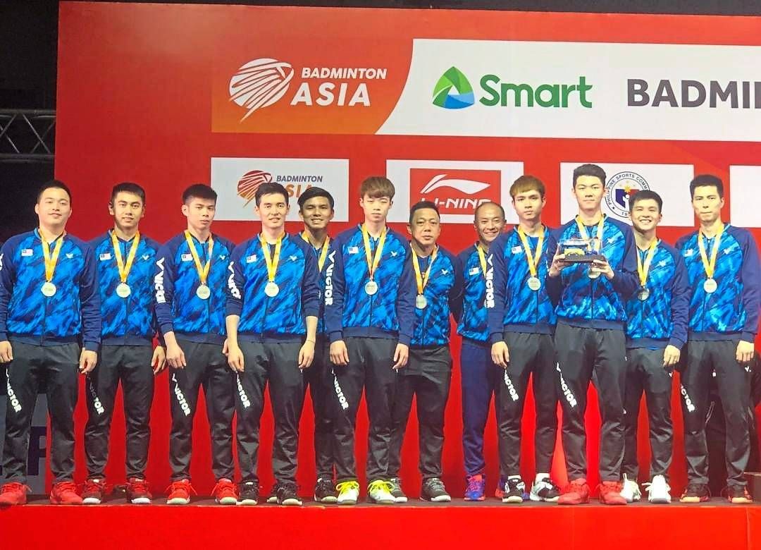 Tim bulu tangkis putra Malaysia menjadi runner-up BATC 2020.