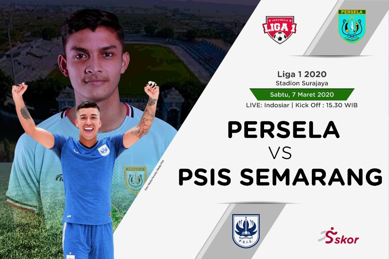Link Live Streaming Liga 1 2020 Persela vs PSIS Semarang