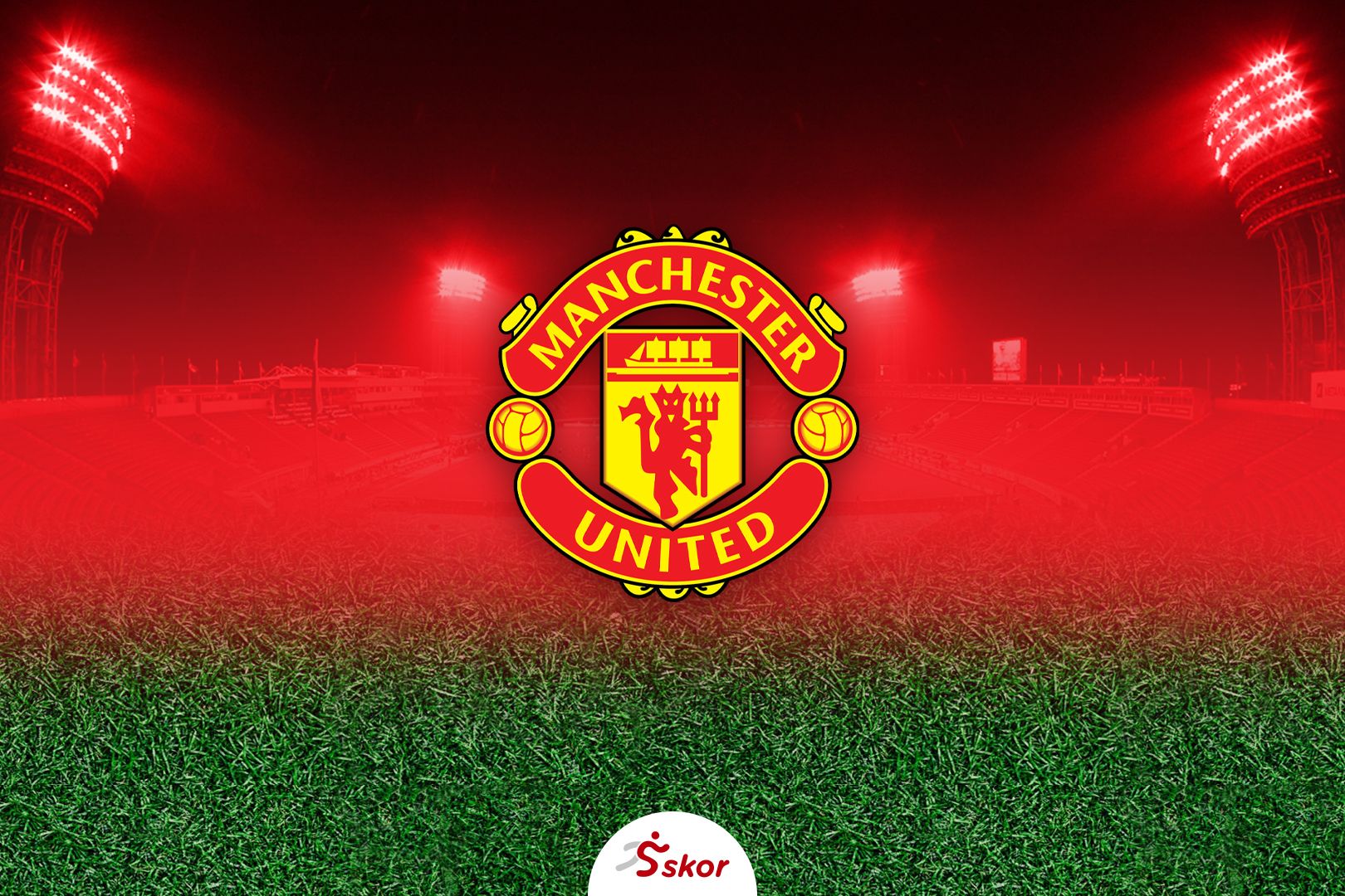 Logo Manchester United.