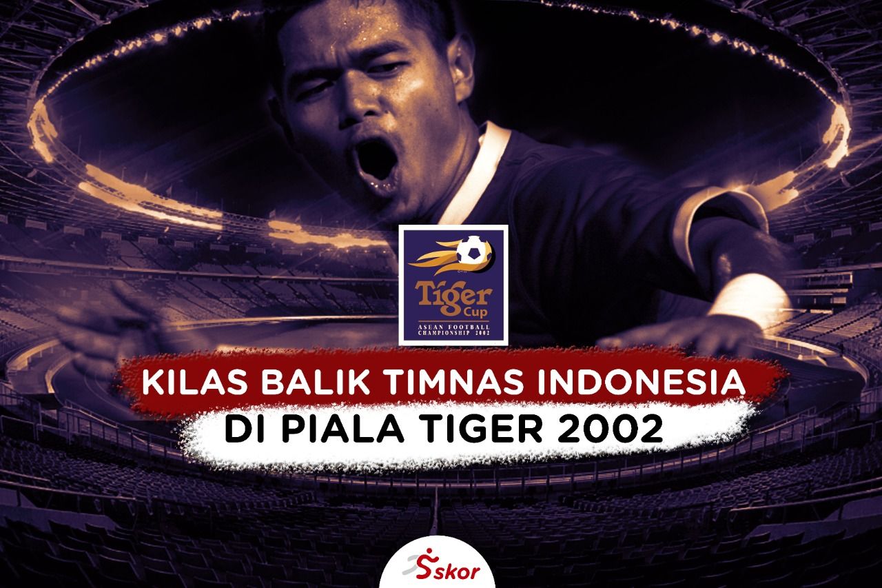 Ilustrasi kilas balik timnas Indonesia dalam ajang Piala Tiger 2002 yang berlangsung di Indonesia dan Singapura.