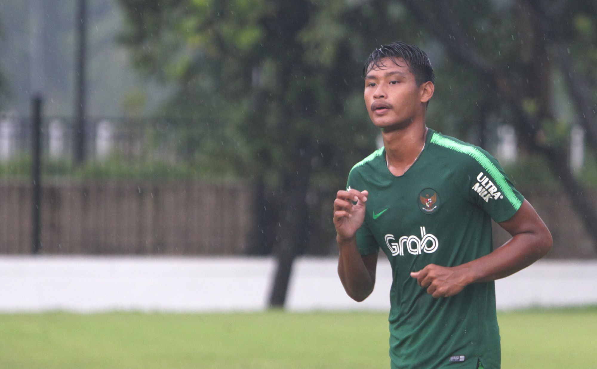 Penyerang Persik Kediri, Septian Bagaskara, saat memenuhi panggilan pemusatan latihan timnas U-23 Indonesia pada 2019.