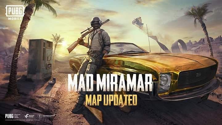 Update terbaru PUBG Mobile pada map Miramar yang diberi nama, Mad Miramar.