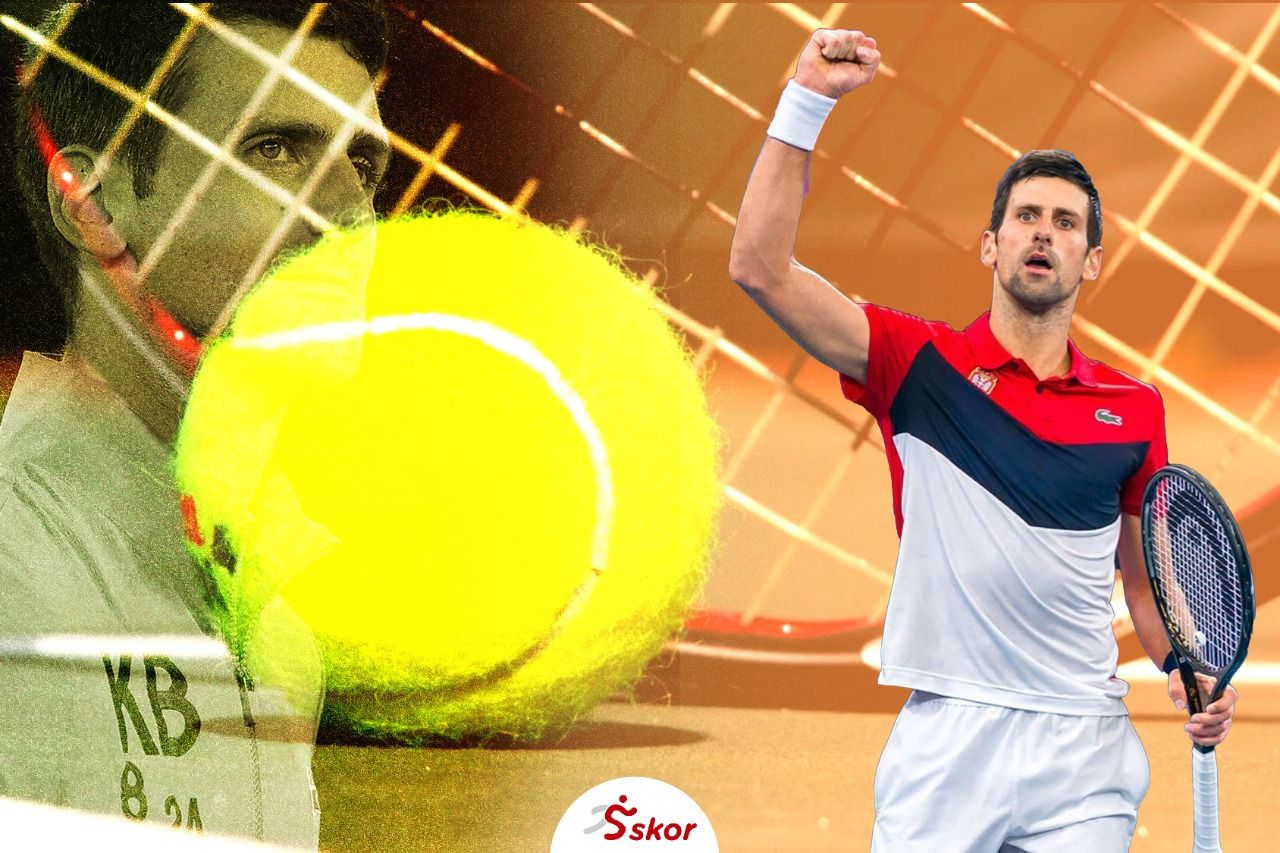 Cover artikel Novak Djokovic. 