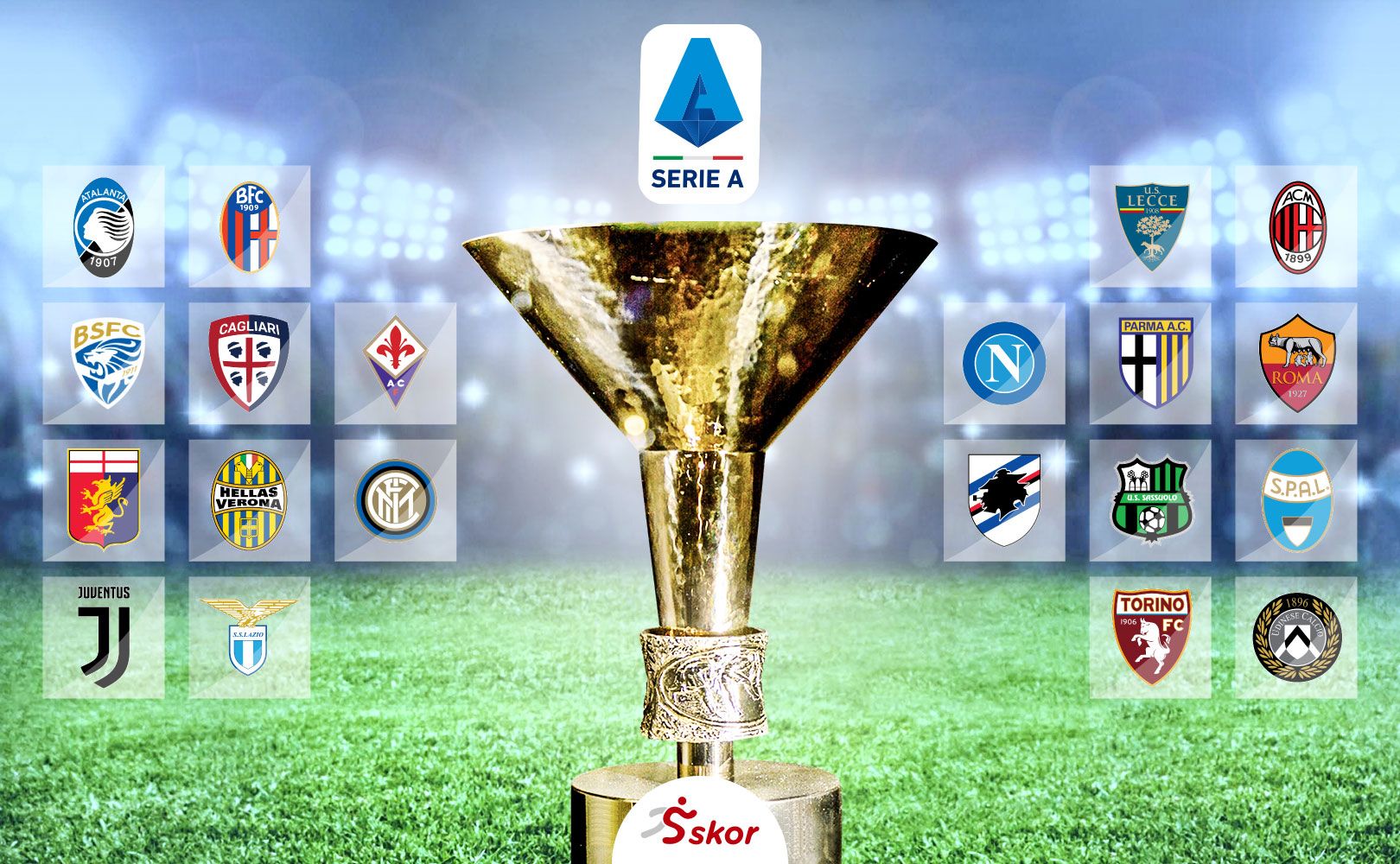Kompetisi papan atas Liga Italia, Serie A.