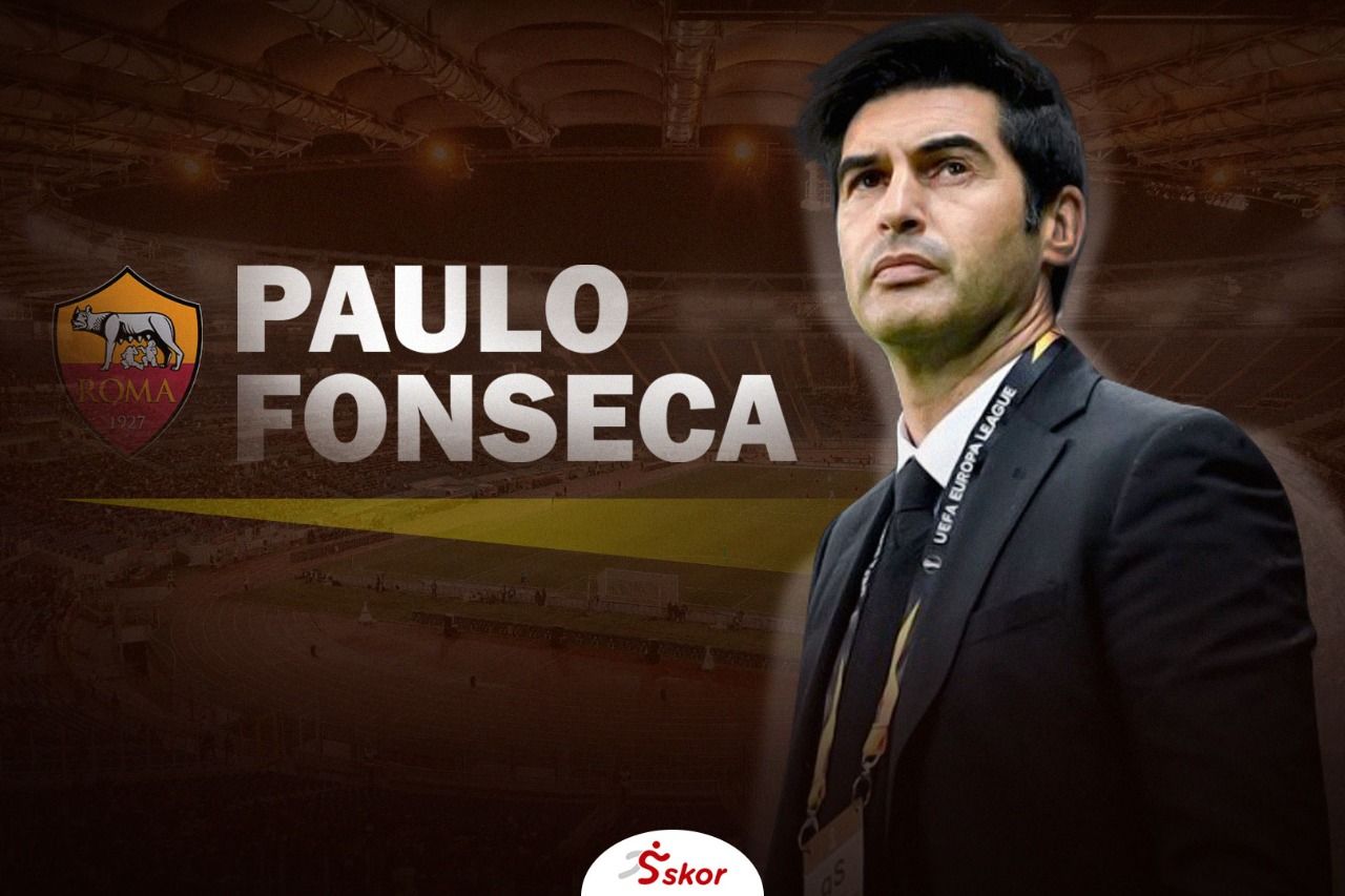 Cover Pelatih AS Roma, Paulo Fonseca.