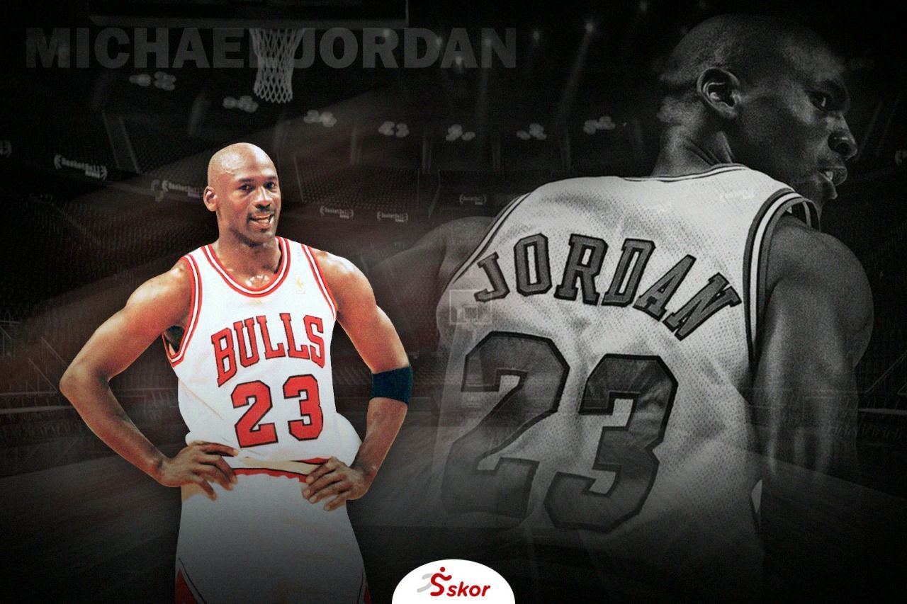 Cover artikel Michael Jordan. 