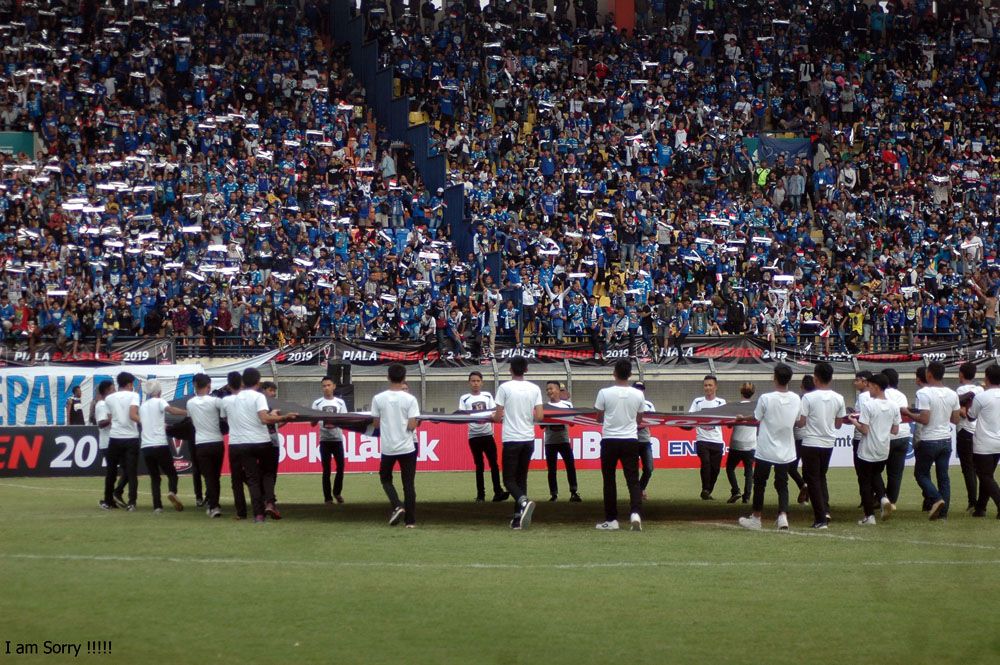 Seremoni pembukaan Piala Presiden 2019 di Stadion Si Jalah Harupat, Soreang, Bandung, pada 2019.