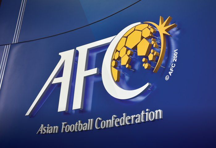 Logo AFC atau Konfederasi Sepak Bola Asia.