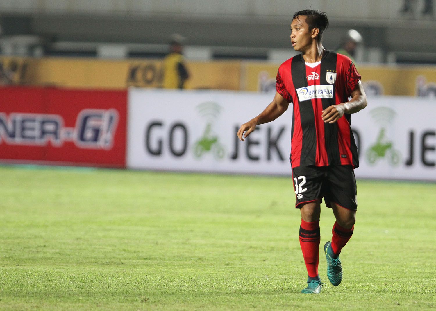 M Tahir, pada pertandingan Persib Vs Persipura, Bandung (07/05/2017)
