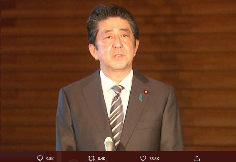 Perdana Menteri Jepang Shinzo Abe memutuskan mundur dari jabatannya karena masalah kesehatan pada 28 Agustus 2020. 