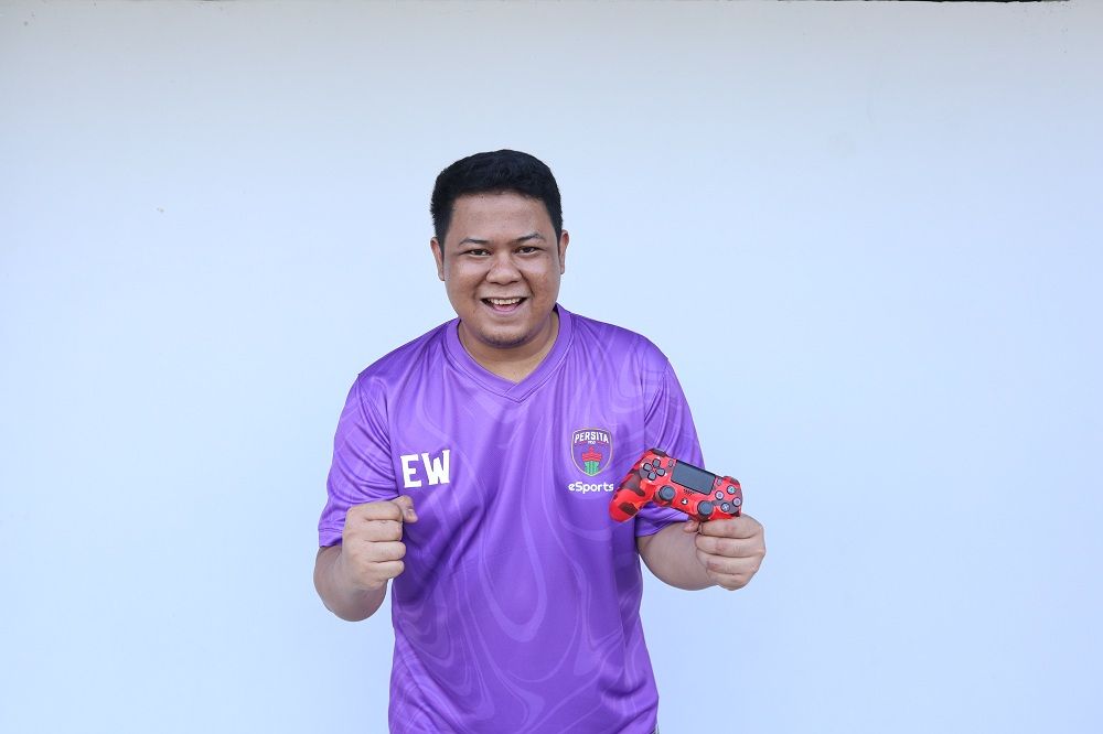 Haerul ''Elul'' Wibowo, pemain PES berpengalaman yang akan mewakili Persita Tangerang dalam IFeL 2020.