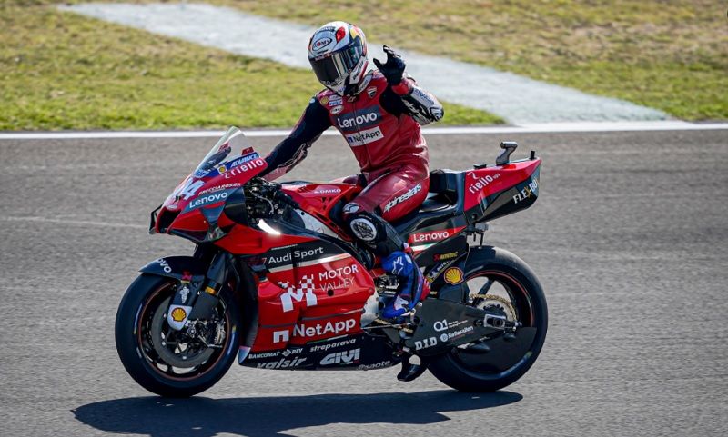 Pembalap Ducati Team Andrea Dovizioso sudah pasrah terkait peluangnya menjadi juara dunia MotoGP 2020 setelah performa motornya tak kunjung membaik.
