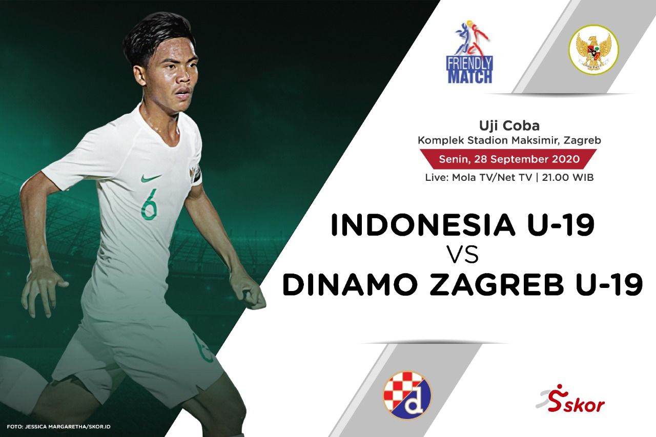 Susunan Pemain Timnas U 19 Indonesia Vs Dinamo Zagreb U 19 Shin Tae Yong Turunkan Skuad Utama