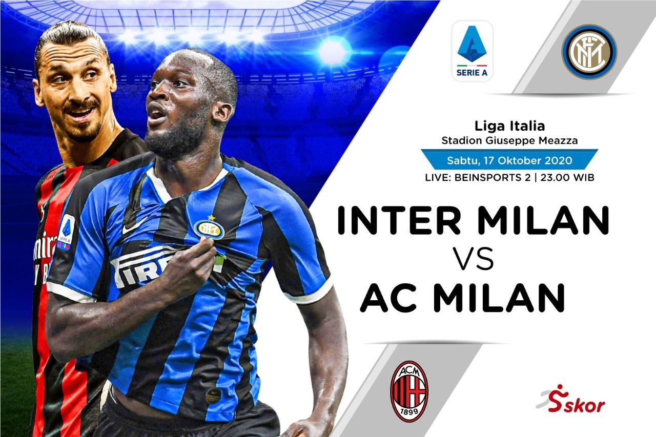 Link Live Streaming Liga Italia Inter Milan vs AC Milan