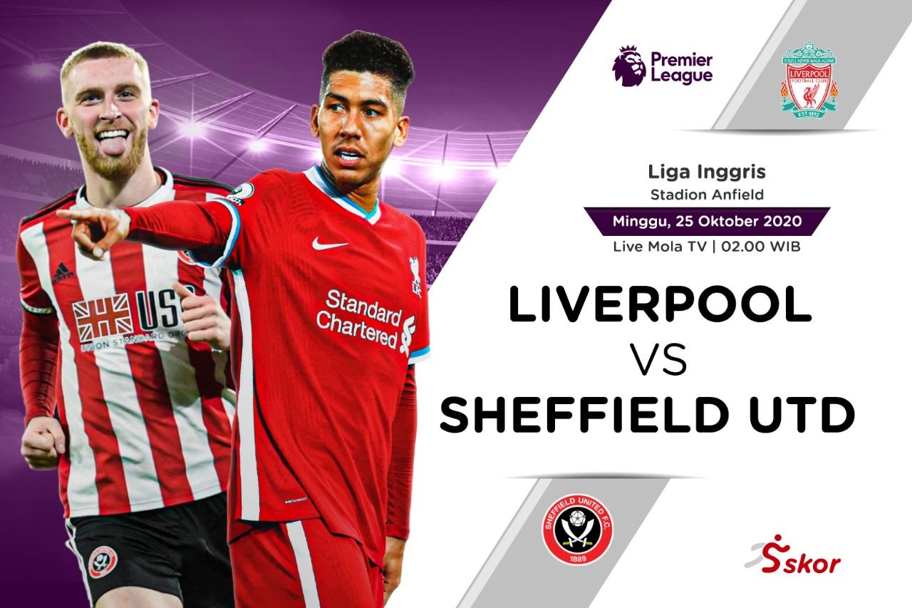 Liverpool vs sheffield live. Live streaming Liga Inggris. Sheffield United FIFA 21.