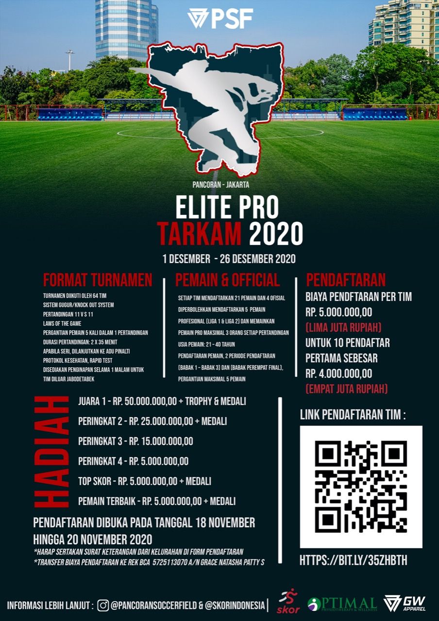 Poster Elite Pro Tarkam 2020, PSF.