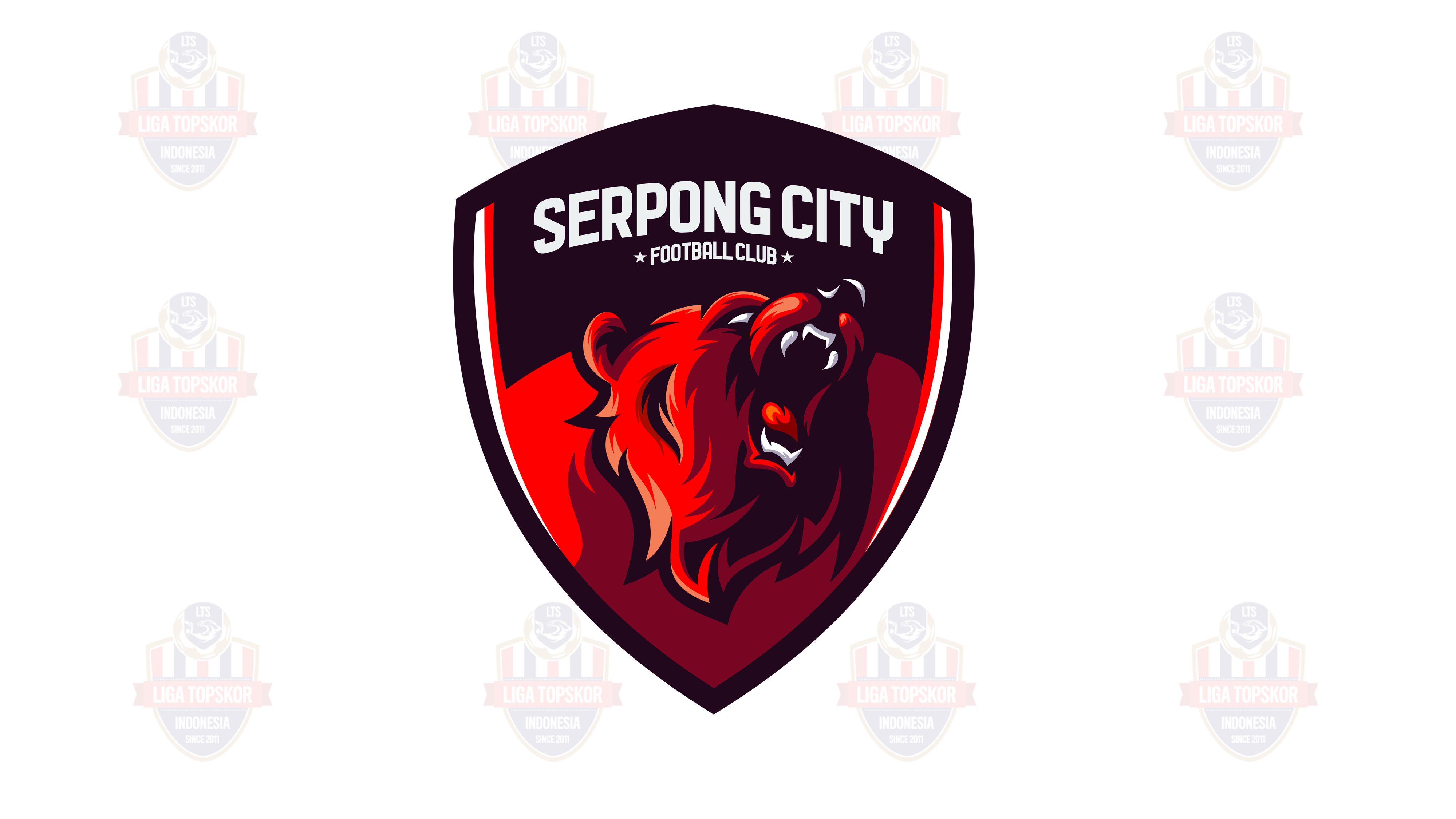 Logo Serpong City FC.