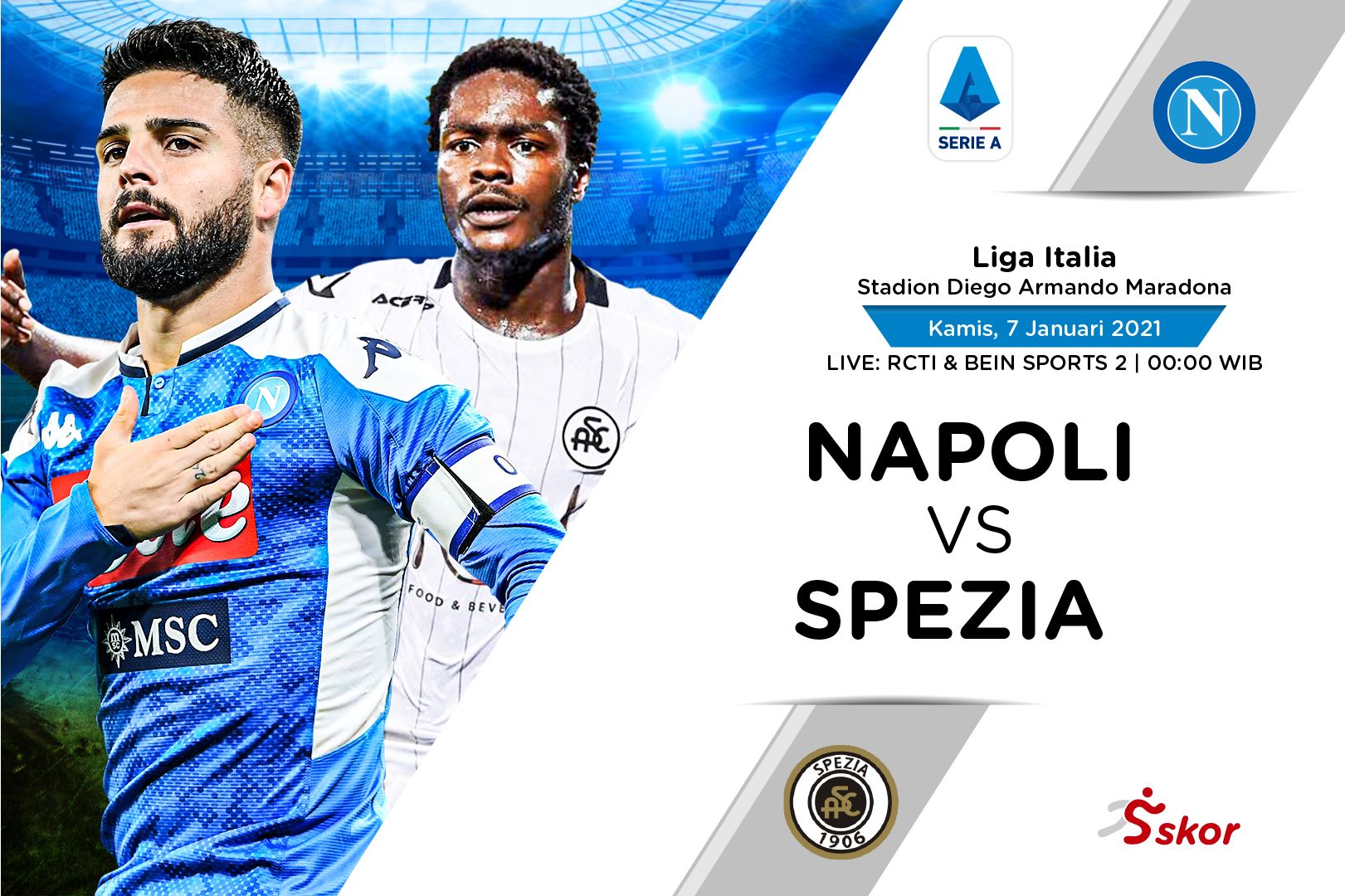 Prediksi Liga Italia Napoli Vs Spezia