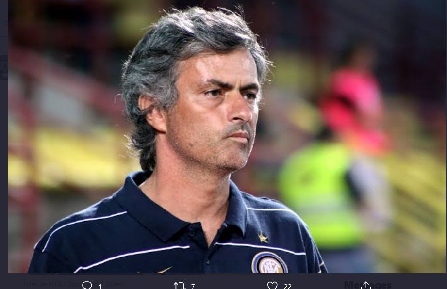 Jose Mourinho ketika masih di Inter Milan pada 2009-2010.